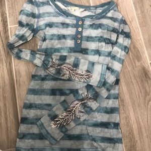 Sequined miss me top